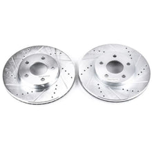 Load image into Gallery viewer, Power Stop 07-10 Chevrolet Cobalt Front Evolution Drilled &amp; Slotted Rotors - Pair Brake Rotors - Slot &amp; Drilled PowerStop

