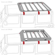 Load image into Gallery viewer, Go Rhino 6pc Rain Gutter Mounting Kit for SRM Rack Roof Baskets Go Rhino
