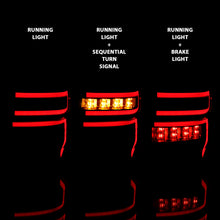 Load image into Gallery viewer, ANZO 2014-2020 Toyota 4Runner T.L Black Housing Smoke Lens Red Light Bar W/Sequential Tail Lights ANZO

