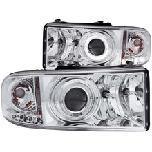 Load image into Gallery viewer, ANZO 1994-2001 Dodge Ram Projector Headlights w/ Halo Chrome Headlights ANZO
