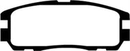 EBC 96-98 Acura SLX 3.2 Ultimax2 Rear Brake Pads Brake Pads - OE EBC   
