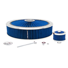 Load image into Gallery viewer, Spectre ExtraFlow Filter Custom Assembly Value Pack 14in. x 3in. - Blue Air Filters - Universal Fit Spectre

