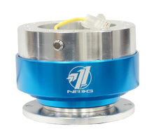 Load image into Gallery viewer, NRG Quick Release - Black Body/ Blue Chrome Ring Quick Release Adapters NRG
