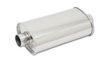 Load image into Gallery viewer, Vibrant StreetPower Oval Muff 5inx9in x 15in long Muff body 3.5in in I.D. x 3.5in out Center-Center Muffler Vibrant
