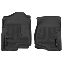 Load image into Gallery viewer, Husky Liners 07-12 GM Silverado/Tahoe/Suburban/Escalade X-Act Contour Black Floor Liners Floor Mats - Rubber Husky Liners
