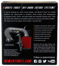 Load image into Gallery viewer, AEM Brute Force Dryflow Air Filter - Conical 6in Base OD / 5.125in Top OD / 5.25in Height Air Filters - Universal Fit AEM Induction
