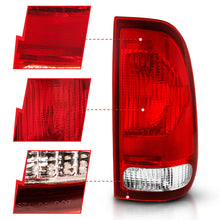 Load image into Gallery viewer, ANZO 1997-2003 Ford F-150 Taillight Red/Clear Lens (OE Replacement) Tail Lights ANZO
