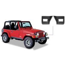 Load image into Gallery viewer, Bushwacker 97-06 Jeep Wrangler Trail Armor Front Corners - Black Body Armor &amp; Rock Rails Bushwacker

