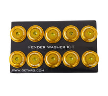 Load image into Gallery viewer, NRG Fender Washer Kit w/Color Matched M6 Bolt Rivets For Plastic (Rose Gold) - Set of 10 Hardware Kits - Other NRG
