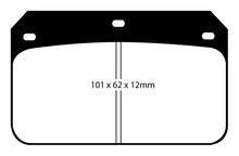 Load image into Gallery viewer, EBC Brakes Yellowstuff Performance Brake Pads Brake Pads - Performance EBC   

