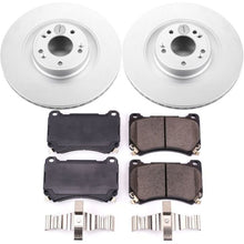 Load image into Gallery viewer, Power Stop 2011 Hyundai Equus Front Z17 Evolution Geomet Coated Brake Kit Brake Kits - Performance Blank PowerStop
