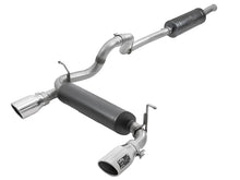Load image into Gallery viewer, Rebel Series 2.5in 304 SS Cat-Back Exhaust w/ Polished Tips 2018+ Jeep Wrangler (JL) V6 3.6L Catback aFe
