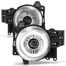 Load image into Gallery viewer, ANZO 2007-2013 Toyota Fj Cruiser Projector Headlights w/ Halo Chrome Headlights ANZO
