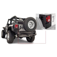 Load image into Gallery viewer, Bushwacker 07-18 Jeep Wrangler Trail Armor Rear Corners - Black Body Armor &amp; Rock Rails Bushwacker
