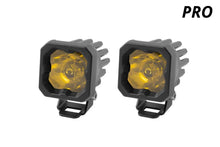 Load image into Gallery viewer, Diode Dynamics Stage Series C1 LED Pod Pro - Yellow Flood Standard ABL (Pair) Light Accessories and Wiring Diode Dynamics   
