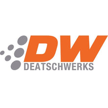 Load image into Gallery viewer, DeatschWerks Stainless Steel 10AN 10 Micron Universal Inline Fuel Filter Housing Kit (110mm) Fuel Filters DeatschWerks
