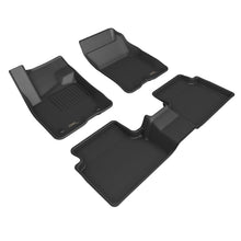 Load image into Gallery viewer, 3D Maxpider 21-22 Ford Bronco Sport Kagu 1st 2nd Row - Floor Mat Set (Black) Floor Mats - Rubber 3D MAXpider   
