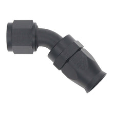 Load image into Gallery viewer, DeatschWerks 10AN Female Swivel 45-Degree Hose End PTFE (Incl Olive Insert) - Anodized Matte Black Fittings DeatschWerks
