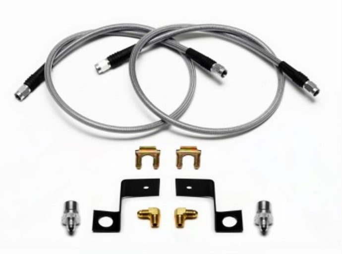 Wilwood Flexline Kit 30 inch -3 M10-1.0 IF 1/8 NPT 90 Degree Brake Line Kits Wilwood
