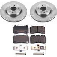 Power Stop 13-18 Cadillac ATS Front Autospecialty Brake Kit Brake Kits - OE PowerStop   