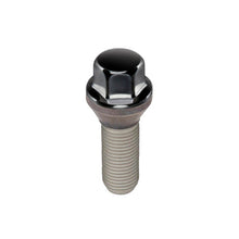 Load image into Gallery viewer, McGard Hex Lug Bolt (Cone Seat) M12X1.25 / 17mm Hex / 25.6mm Shank Length (Box of 50) - Black Wheel Bolts McGard
