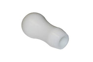 Torque Solution Delrin Tear Drop Tall Shift Knob (White): Universal 10x1.25 | TS-UNI-142W