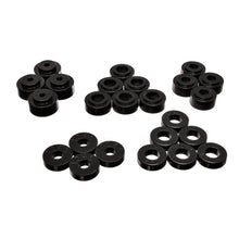 Load image into Gallery viewer, Energy Suspension 68-72 Chevrolet Chevelle/Monte Carlo/Malibu/Laguna/El Camino Black Body Mount Set Bushing Kits Energy Suspension
