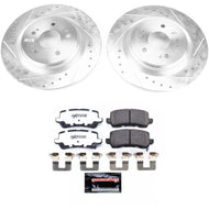 Power Stop 18-19 Honda Odyssey Rear Z26 Street Warrior Brake Kit Brake Kits - Performance D&S PowerStop   