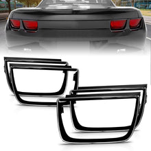 Load image into Gallery viewer, ANZO 2010-2013 Chevrolet Camaro Taillight Bezels - 4pc Gloss Black Tail Lights ANZO
