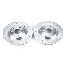 Load image into Gallery viewer, Power Stop 05-08 Chevrolet Cobalt Front Evolution Drilled &amp; Slotted Rotors - Pair Brake Rotors - Slot &amp; Drilled PowerStop
