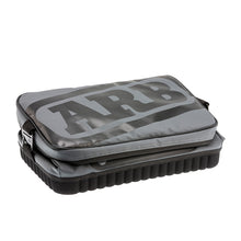 Load image into Gallery viewer, ARB Cooler Bag Charcoal w/ Red Highlights 15in L x 11in W x 9in H Holds 22 Cans Tow Straps ARB
