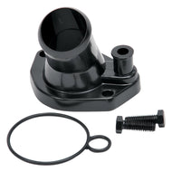 Edelbrock Steel Water Neck for Ford Small Block Windsor - Black | 48143