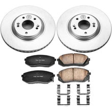 Load image into Gallery viewer, Power Stop 15-16 Hyundai Sonata Front Z17 Evolution Geomet Coated Brake Kit Brake Kits - Performance Blank PowerStop

