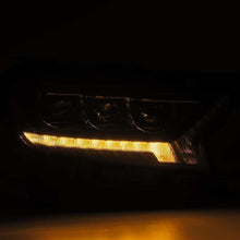 Load image into Gallery viewer, AlphaRex 19-21 Ford Ranger NOVA LED Proj Headlight Plnk Style Alpha Blk w/Activ Light/Seq Signal/DRL Headlights AlphaRex
