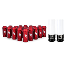Load image into Gallery viewer, Mishimoto Aluminum Locking Lug Nuts M12x1.5 20pc Set Red Lug Nuts Mishimoto
