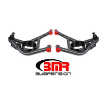 Load image into Gallery viewer, BMR 70-81 2nd Gen F-Body Non-Adj. Lower A-Arms (Polyurethane) - Black Hammertone Control Arms BMR Suspension
