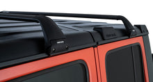 Load image into Gallery viewer, Rhino-Rack 07-22 Jeep Wrangler JK/JL 4 Door Hard Top Vortex SG 2 Bar Roof Rack - Black Roof Rack Rhino-Rack
