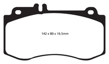 Load image into Gallery viewer, EBC 10+ Mercedes-Benz E350 3.5 AMG Sport Package Yellowstuff Front Brake Pads Brake Pads - Performance EBC   
