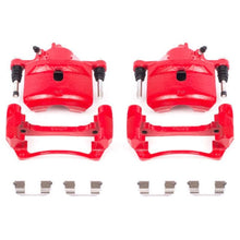 Load image into Gallery viewer, Power Stop 98-02 Honda Accord Front Red Calipers w/Brackets - Pair Brake Calipers - Perf PowerStop   

