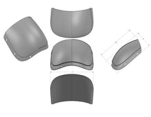 Load image into Gallery viewer, Burly Brand Outlaw Fairing Wind Deflectors Burly Brand   
