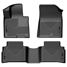 Load image into Gallery viewer, Husky Liners 2023 Kia Sportage WeatherBeater Front &amp; 2nd Seat Floor Liners - Black Floor Mats - Rubber Husky Liners
