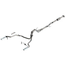 Load image into Gallery viewer, Borla F-150 2021 2.7L/3.5L 2/4wd 4dr CC SB EC STB Lari/King R/Plinum/LTD 3/2.25 Cat-Back AK CHR Tips Catback Borla
