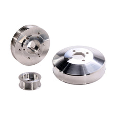 Load image into Gallery viewer, BBK 97-04 Ford F150 Expedition 4.6 5.4 Underdrive Pulley Kit - Lightweight CNC Billet Aluminum (3pc) Pulleys - Crank, Underdrive BBK
