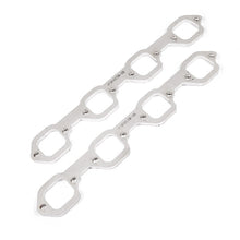 Load image into Gallery viewer, Stainless Works SBF Victor Senior Heads Square Port Header 304SS Exhaust Flanges 2in Primaries Flanges Stainless Works

