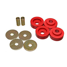 Load image into Gallery viewer, Energy Suspension 73-79 Chrysler B-Body Red Torsion Bar Crossmember Mount Bushing Set Bushing Kits Energy Suspension
