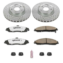 Load image into Gallery viewer, Power Stop 05-07 Cadillac XLR Front Z26 Street Warrior Brake Kit Brake Kits - Performance D&amp;S PowerStop   
