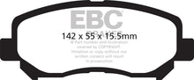 Load image into Gallery viewer, EBC 12+ Mazda CX-5 2 Greenstuff Front Brake Pads Brake Pads - Performance EBC   
