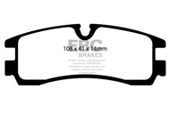 EBC 98-04 Cadillac Seville 4.6 Ultimax2 Rear Brake Pads Brake Pads - OE EBC   