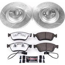 Load image into Gallery viewer, Power Stop 09-11 Audi A6 Quattro Front Z26 Street Warrior Brake Kit Brake Kits - Performance D&amp;S PowerStop   

