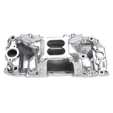 Load image into Gallery viewer, Edelbrock Polished B/B Chev Rect Port RPM Air-Gap Manifold Intake Manifolds Edelbrock
